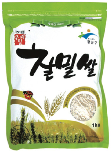 한국우리밀농협, 찰밀쌀1kg
