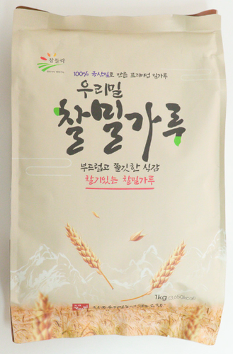 한국우리밀농협, 찰밀가루1kg
